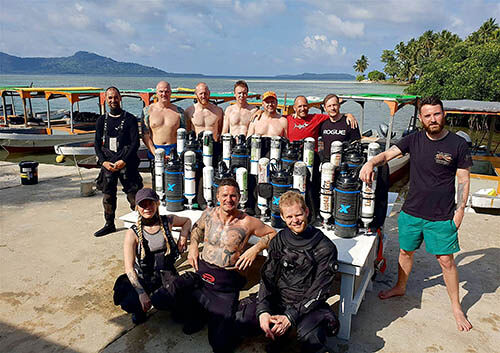 Rebreather dykker kursus kurser med Technical Diving Courses